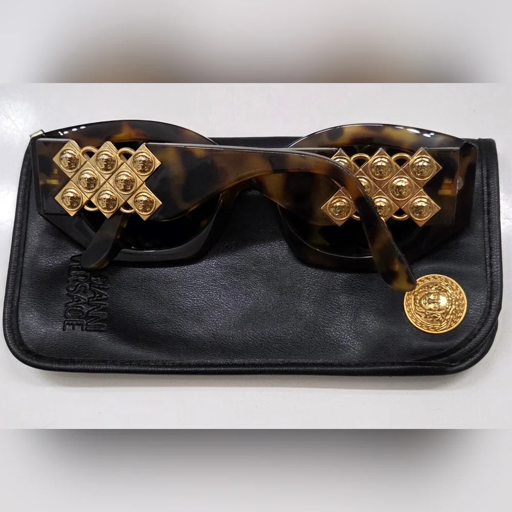小物 VERSACE Medusa Sunglasses Stud archive Versace | Accessories | Vintage Gianni Versace Medusa Stud Cat Eye